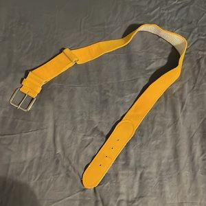 Gold Baseball/Softball Belt